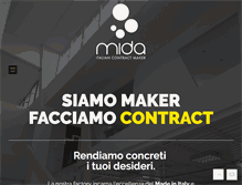 Tablet Screenshot of midafactory.com